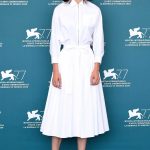 Katherine Waterston Attends The World to Come Photocall During the 77th Venice International Film Festival in Venice 09/06/2020