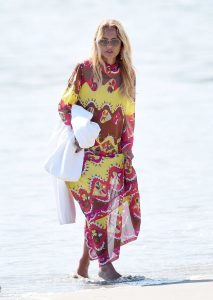 Rachel Zoe in a Multicolored Dress