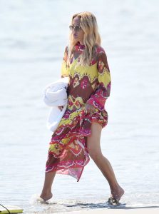 Rachel Zoe in a Multicolored Dress