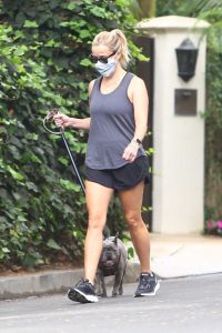 Reese Witherspoon in a Gray Tank Top