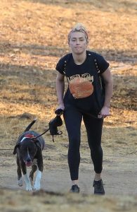 Amber Heard in a Black Tee