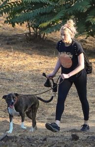 Amber Heard in a Black Tee