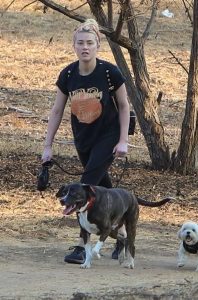 Amber Heard in a Black Tee