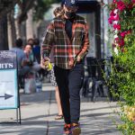 G-Eazy in a Plaid Shirt Was Seen Out with Ashley Benson in Studio City 10/20/2020