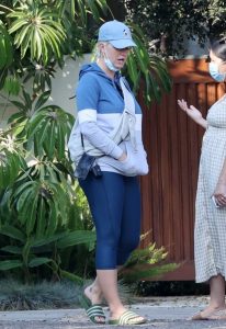 Katy Perry in a Light Blue Cap