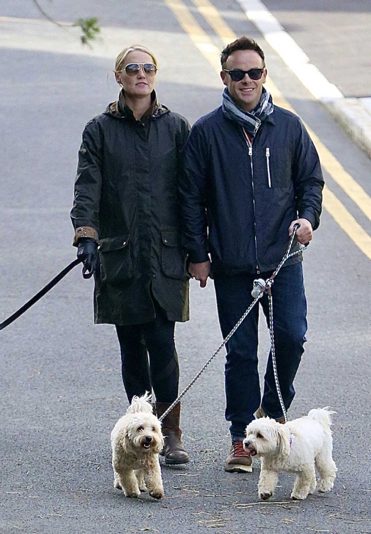 Anthony McPartlin in a Blue Jacket