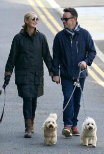 Anthony McPartlin in a Blue Jacket