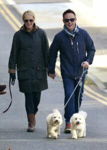 Anthony McPartlin in a Blue Jacket