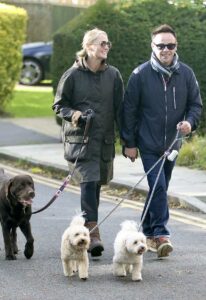 Anthony McPartlin in a Blue Jacket