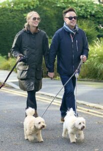 Anthony McPartlin in a Blue Jacket