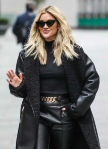 Ashley Roberts in a Black Outfit