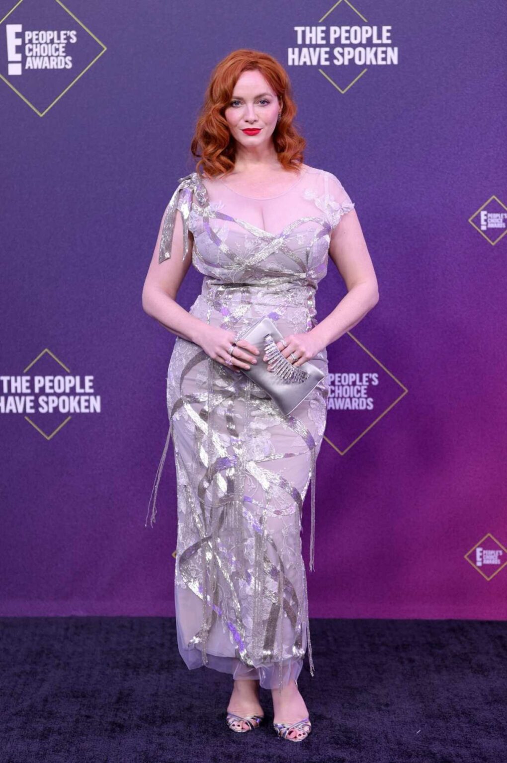 Christina Hendricks Attends 2020 People’s Choice Awards in Santa Monica ...