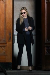 Kate Hudson in a Black Blazer