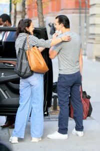 Katie Holmes in a Blue Jeans