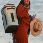 Leighton Meester in a Red Sweatsuit Was Seen Out with Adam Brody on the Beach in Malibu 11/25/2020