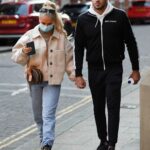 Molly-Mae Hague in a Protective Mask Was Seen Out with Tommy Fury in Manchester 11/04/2020