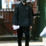 Timothee Chalamet in a Black Protective Mask Was Seen Out in New York City 11/13/2020