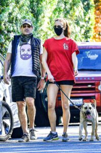 Anna Osceola in a Red Tee