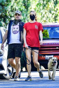 Anna Osceola in a Red Tee