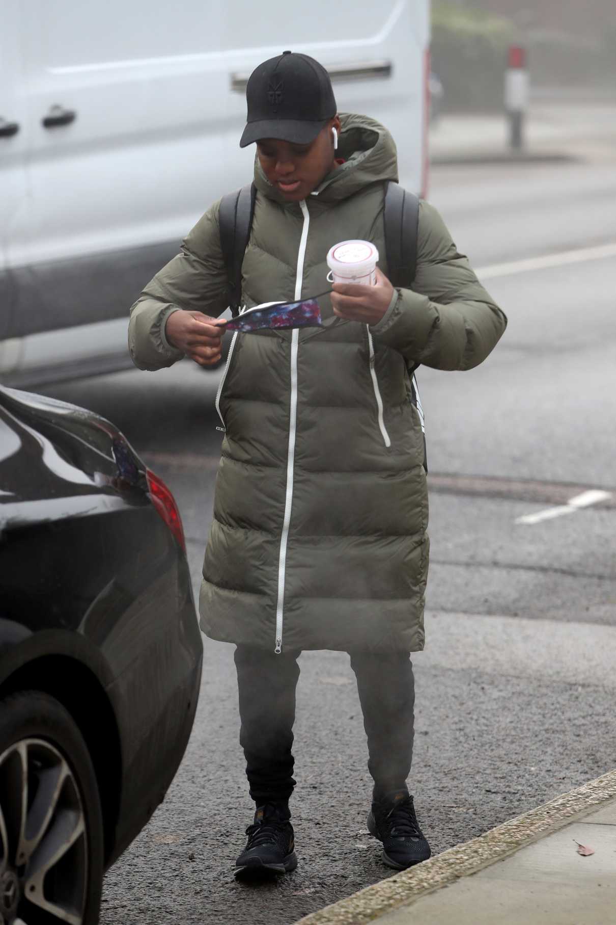 Nicola Adams in a Black Cap