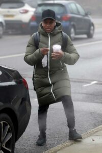 Nicola Adams in a Black Cap