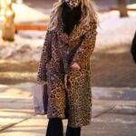 Rachel Zoe in an Animal Print Fur Coat Was Seen Out in Aspen 12/21/2020