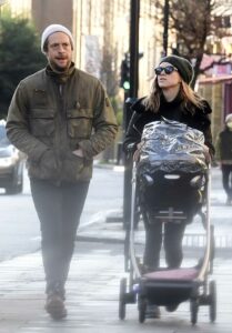 Sophie Cookson in a Black Beanie Hat