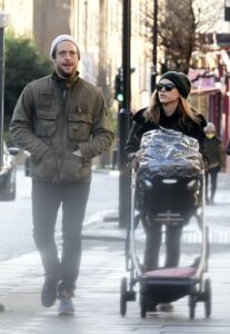 Sophie Cookson in a Black Beanie Hat