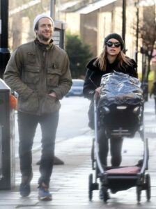 Sophie Cookson in a Black Beanie Hat