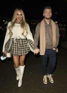 Zaralena Jackson in a Plaid Shirt