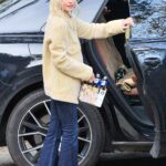 Kate Bosworth in a Beige Jacket Was Seen Out with Her Husband Michael Polish in Beverly Hills 01/02/2021
