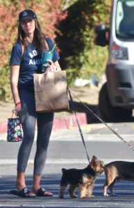 Kristen Doute in a Black Cap