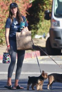 Kristen Doute in a Black Cap