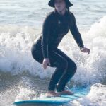 Leighton Meester Hits the Beach for a Morning Surf Session in Malibu 01/08/2021