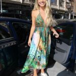 Lele Pons in a Peacock Dress Was Seen Out in Los Angeles 01/10/2021