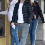 Leonardo DiCaprio in a Black Puffer Jacket Was Seen Out in Boston 01/22/2021