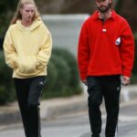 Abby Champion in a Yellow Hoodie Was Seen Out with Patrick Schwarzenegger in Santa Monica 01/31/2021