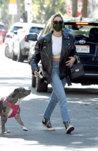 Ashley Benson in a Converse Gym Shoes