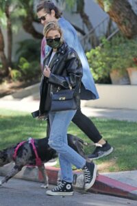 Ashley Benson in a Converse Gym Shoes