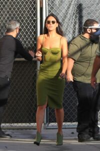 Eiza Gonzalez in a Green Dress