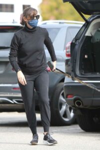 Jennifer Garner in a Black Turtleneck