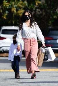 Jordana Brewster in a Pink Pants