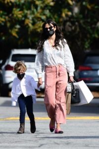 Jordana Brewster in a Pink Pants