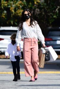 Jordana Brewster in a Pink Pants