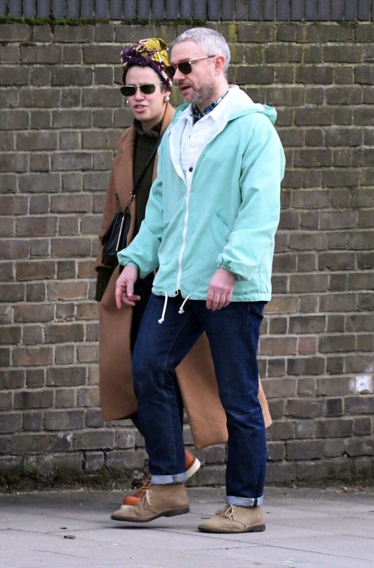 Martin Freeman Was Seen Out with His Girlfriend Rachel Mariam in North