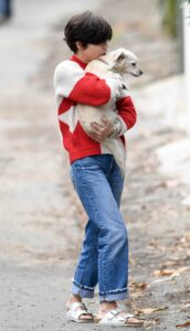 Selma Blair in a Blue Jeans