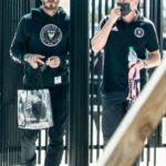 David Beckham in a Black Hoodie Was Seen Out with a Friend in Miami 02/27/2021