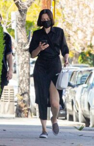Jessie J in a Black Dress