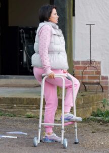 Katie Price in a Pink Outfit