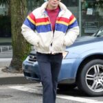 KJ Apa in a White Jacket Was Seen Out in Vancouver 02/28/2021